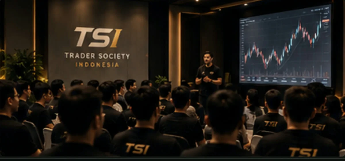 Kegiatan belajar bersama Trader Society Indonesia